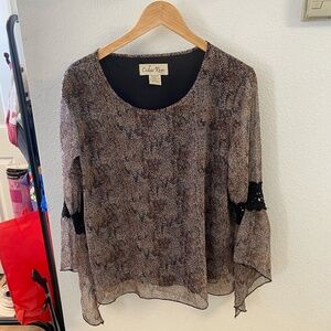 Animal Print Blouse 🐆✨